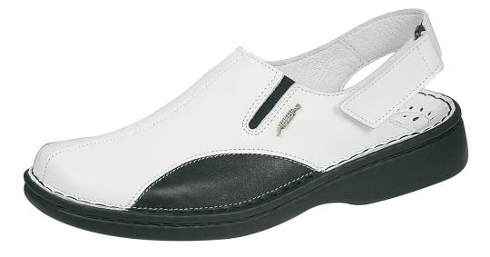 ABEBA Sandale aus der Reflexor Serie Weiß | 38