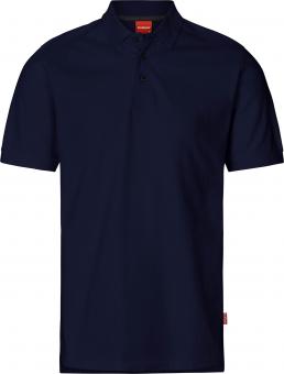 Kansas Apparel Piqué Baumwoll Poloshirt L | Saphirblau